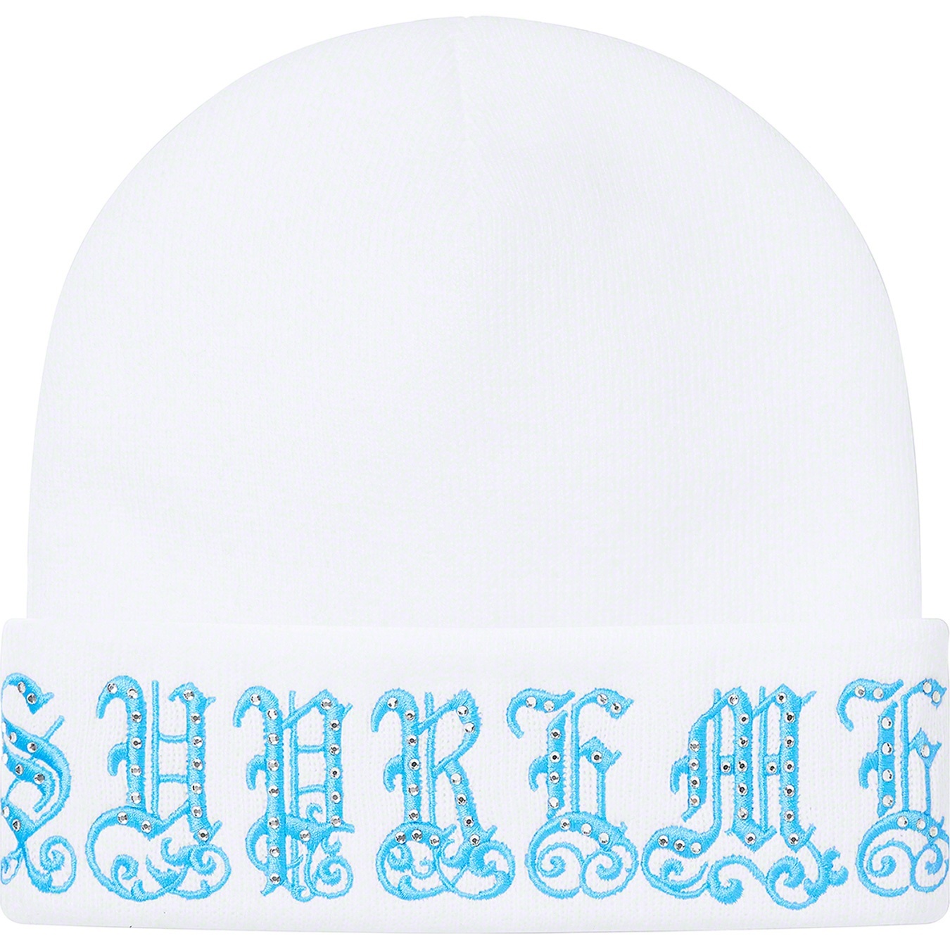 Old English Rhinestone Beanie view 5
